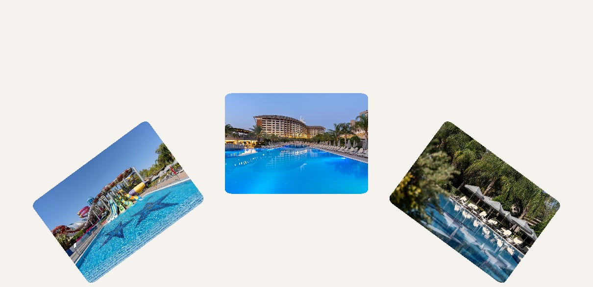 Royal Seginus Hotel havuz ve bahçe görünümleri